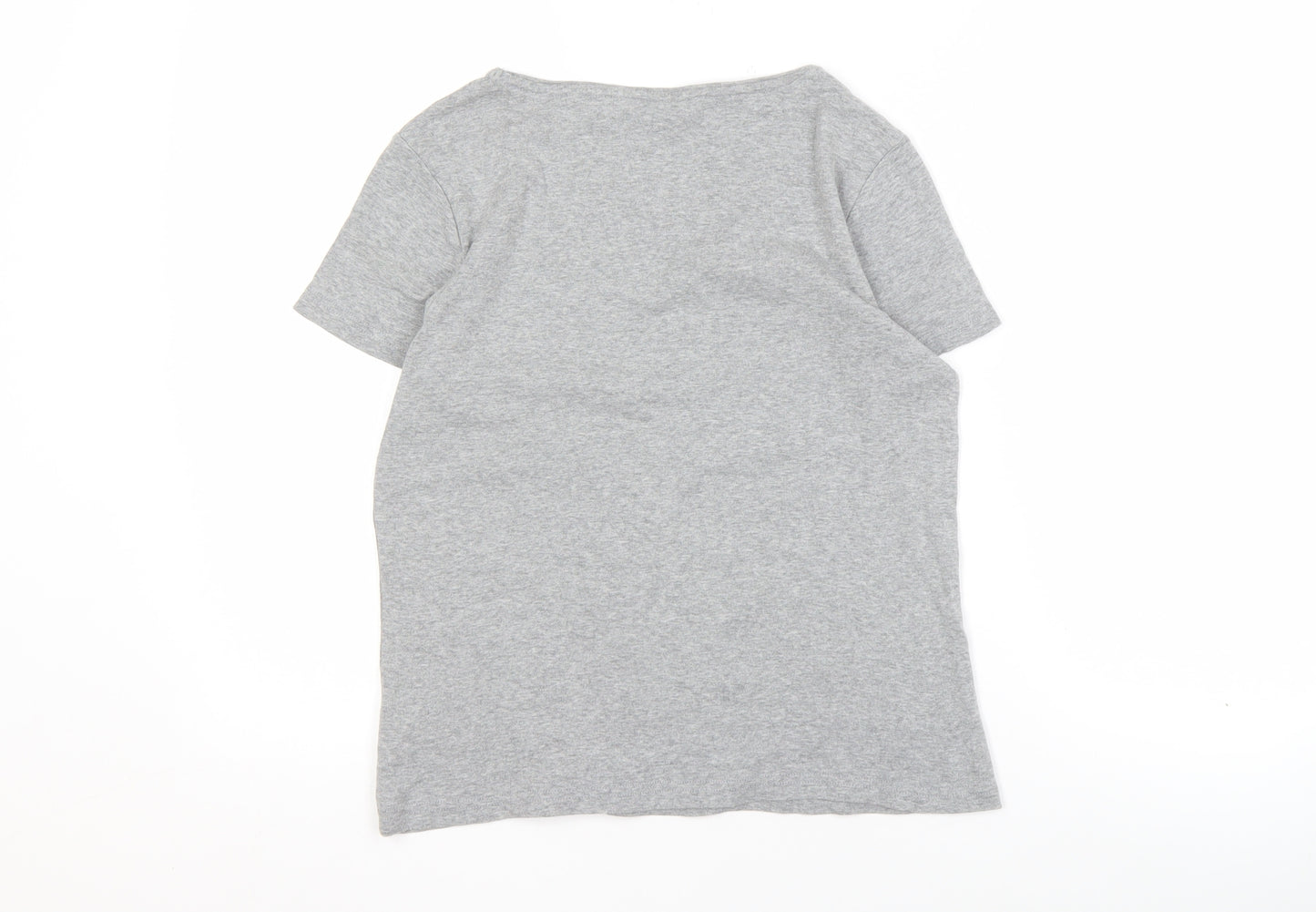 Maine New England Women's Grey Floral T-Shirt