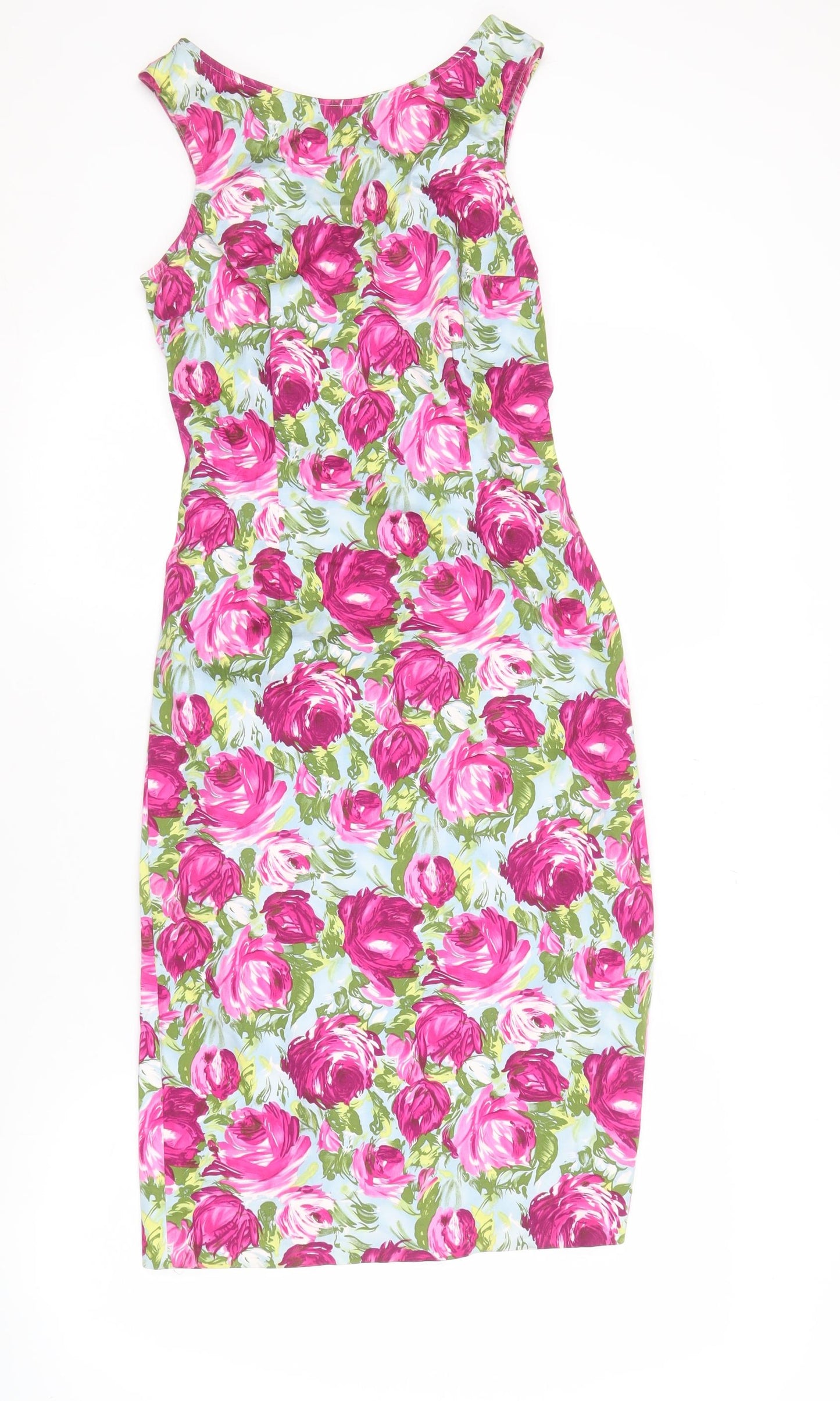 Marks and Spencer Women Floral Sleeveless Dress - Size 8