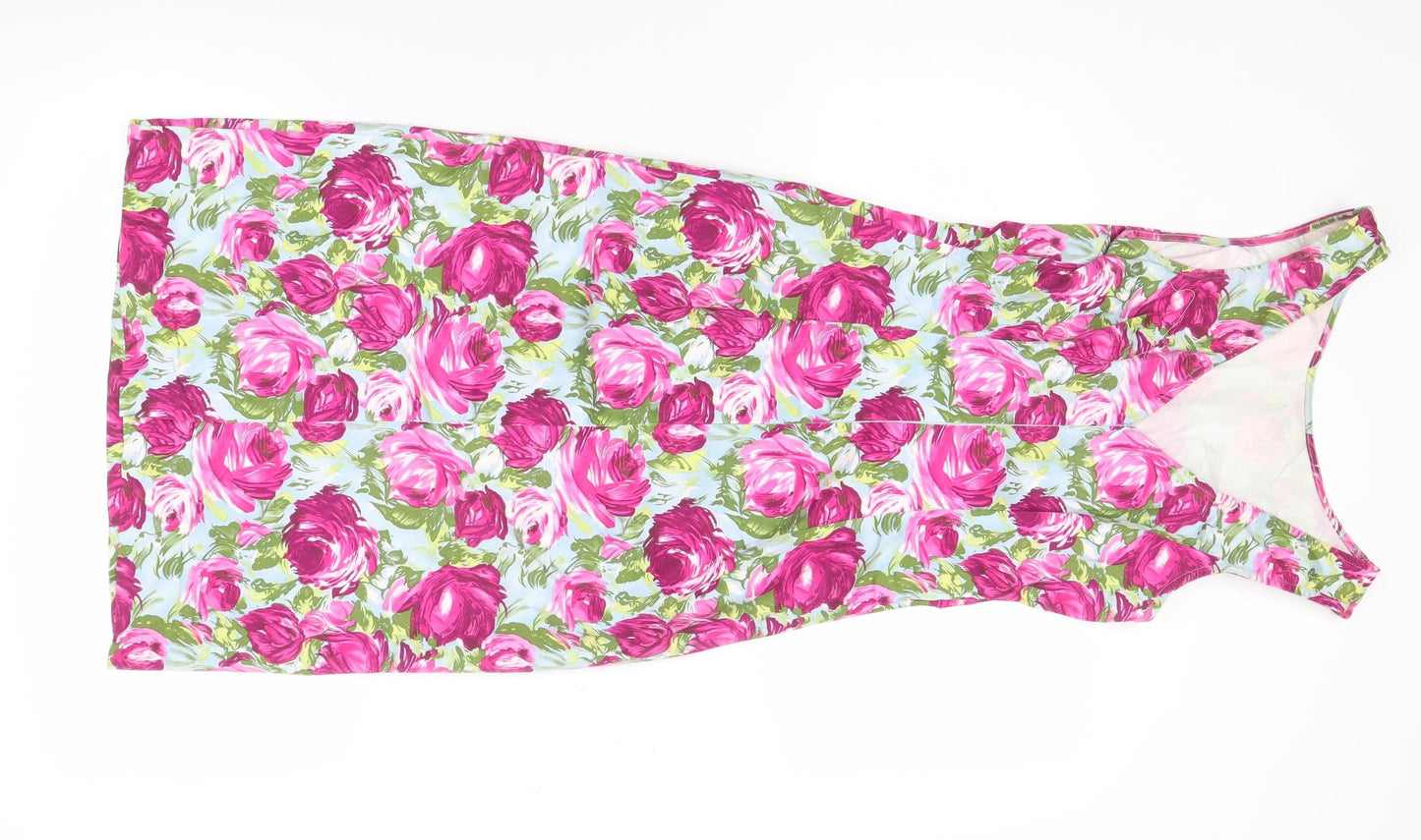 Marks and Spencer Women Floral Sleeveless Dress - Size 8