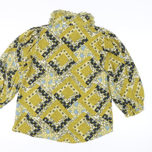Next Women's Multicoloured Geometric Button-Up Top