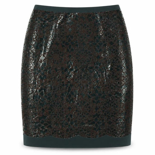 Nougat London Women's Green Pencil Skirt, Floral, Autumn/Winter