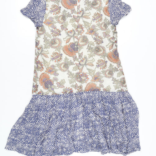 Monsoon Women's Floral Viscose Dress Size 8