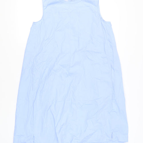 Peter Hahn Women's Blue Sleeveless Dress Size 14