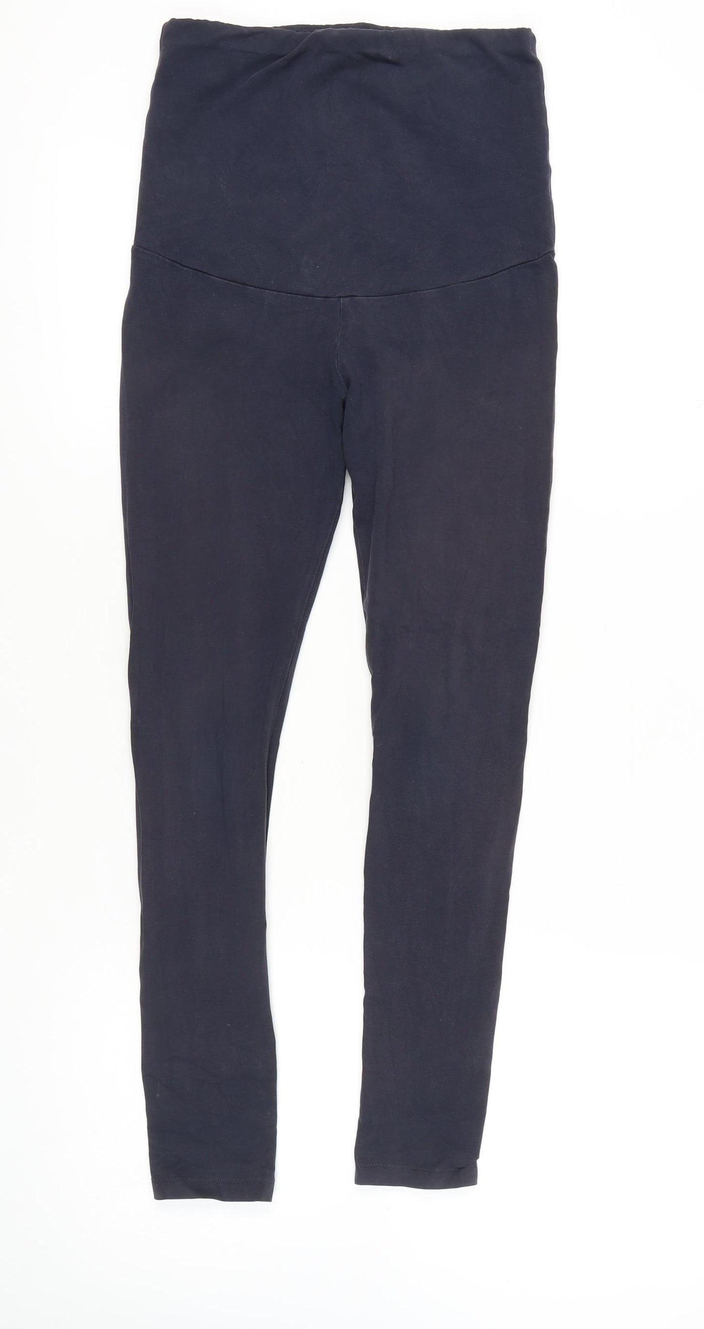 JoJo Maman Bébé Women's Black Cotton Leggings Size S