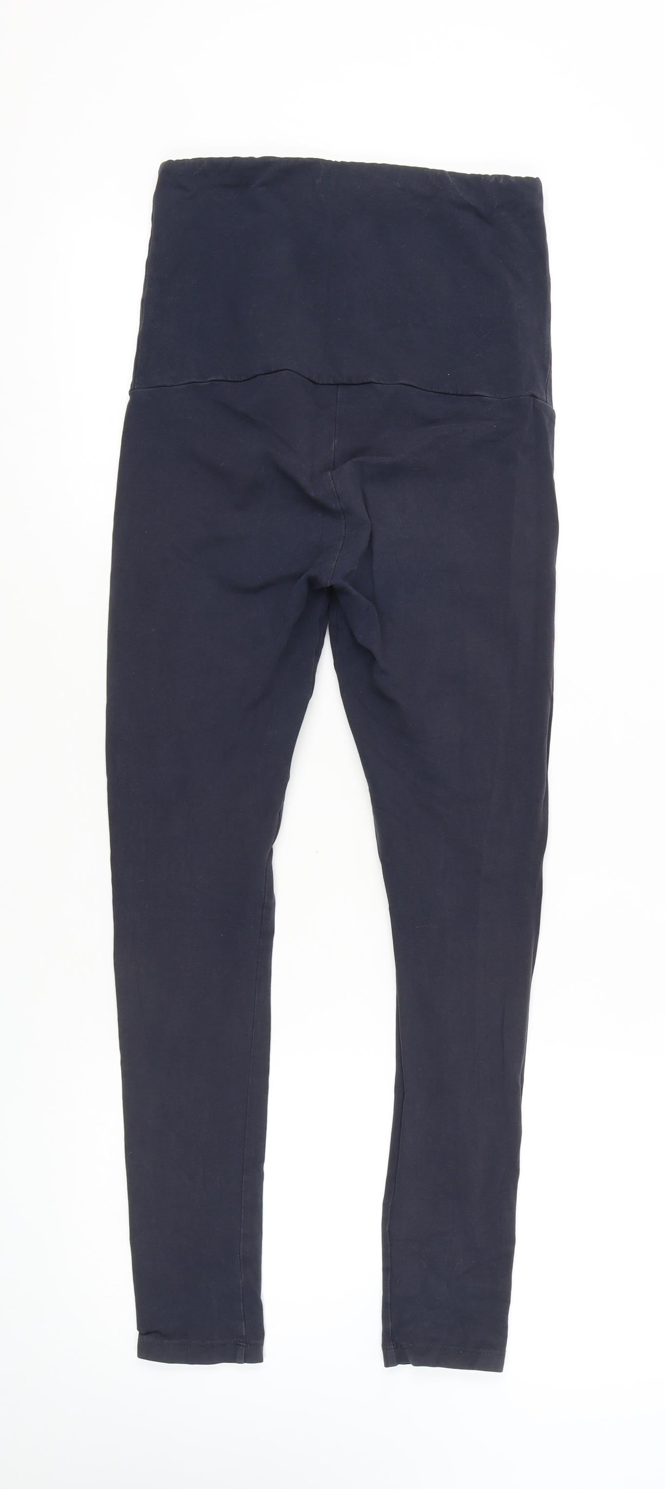 JoJo Maman Bébé Women's Black Cotton Leggings Size S