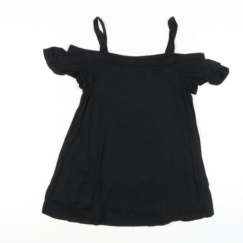 Phase Eight Women's Black Off Shoulder Top Size 8