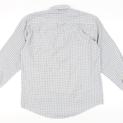 EWM Men's Multicoloured Plaid Shirt S Size