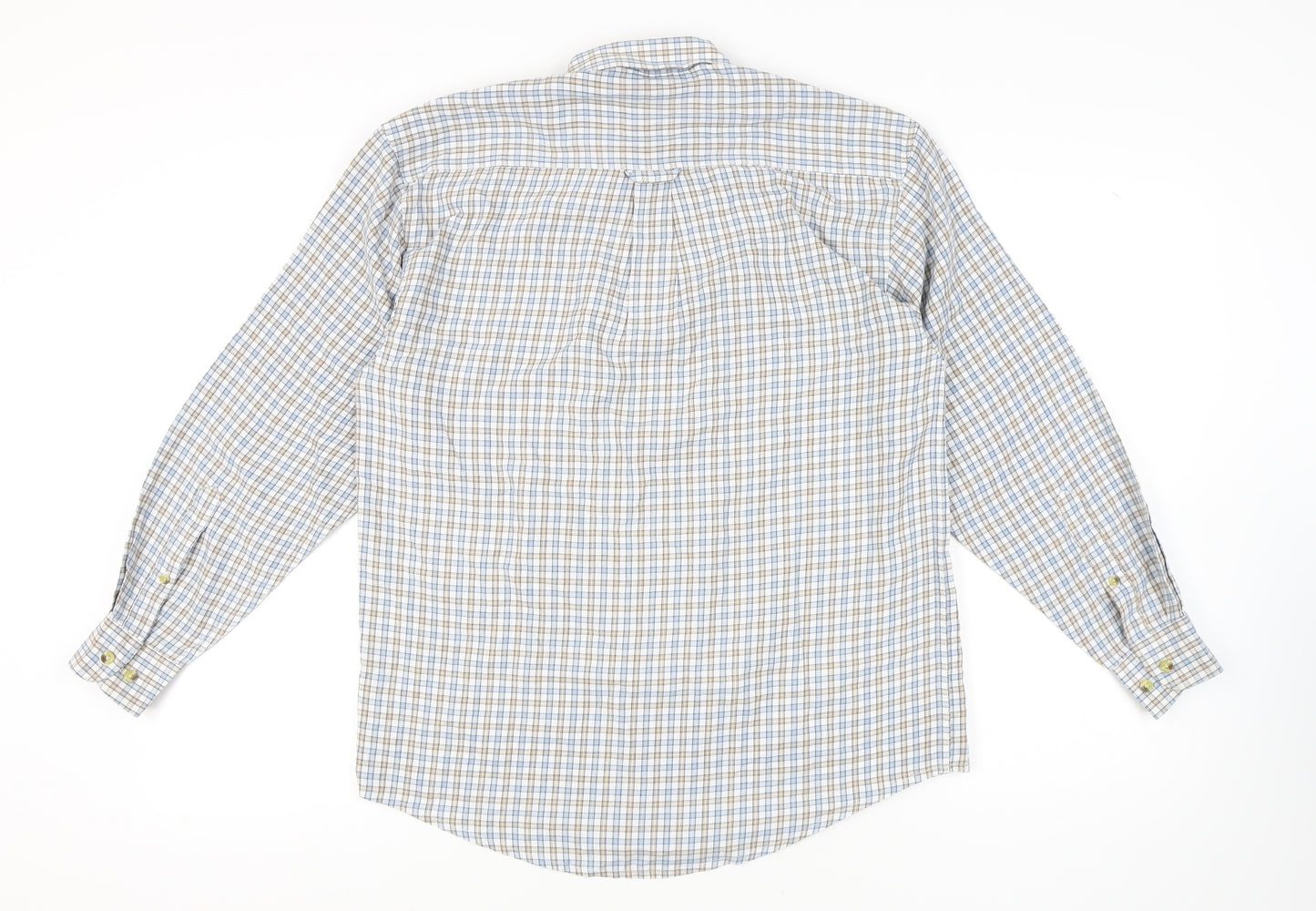 EWM Men's Multicoloured Plaid Shirt S Size