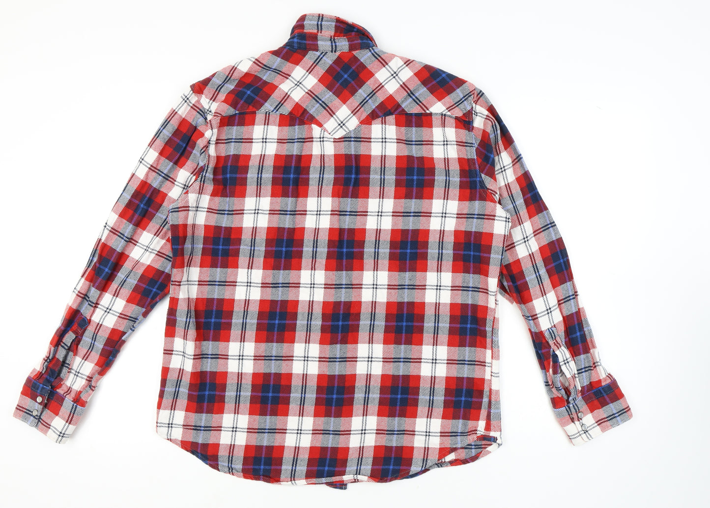 Levi's Men's XL Plaid Button-Up Shirt Multicoloured