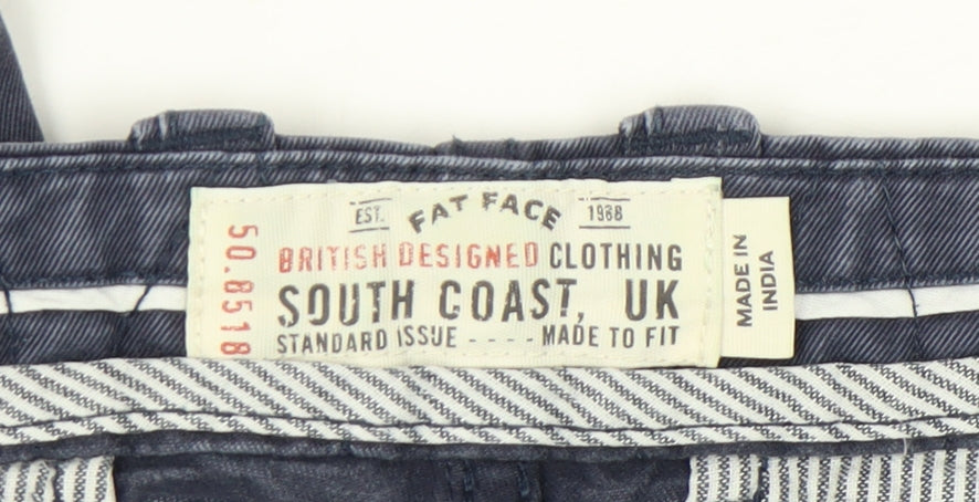 Fat Face Men's Blue Chino Trousers Size 36