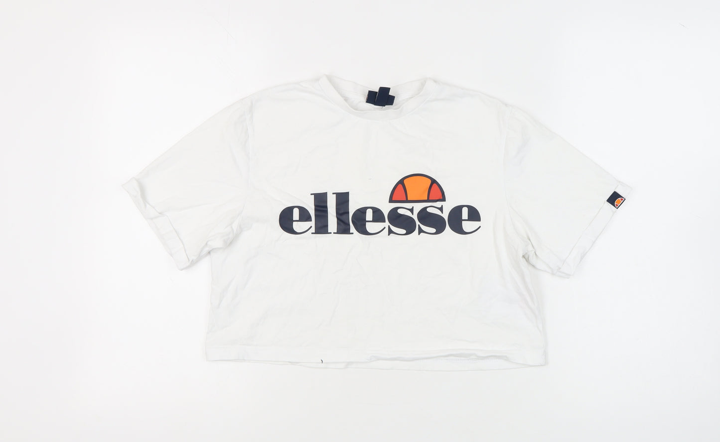 Ellesse Women's White T-Shirt, Size 10, Perfect for Summer