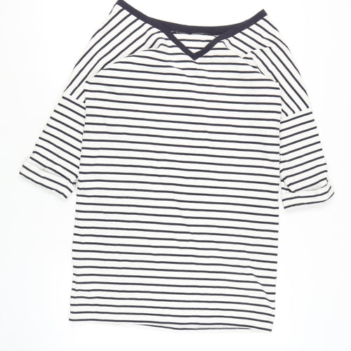 Whistles Women's Striped T-Shirt Dress, Size 14 Multicolour