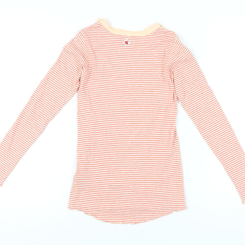 Scotch & Soda Girls Multicoloured Striped T-Shirt, Size 12 Years