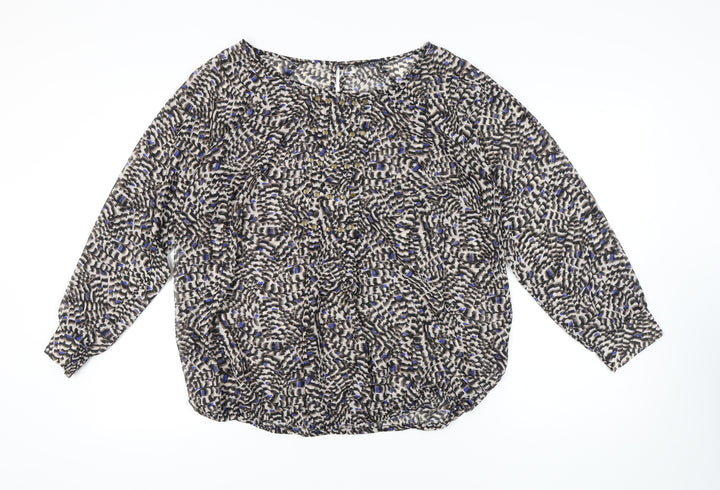 David Emanuel Women's Multicoloured Blouse Size 22