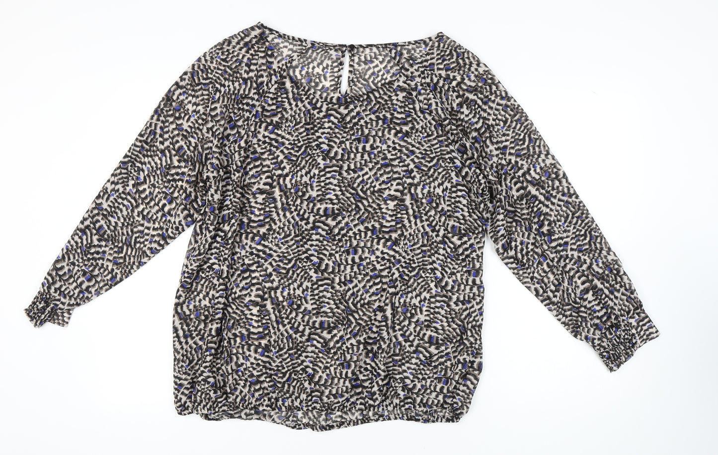 David Emanuel Women's Multicoloured Blouse Size 22