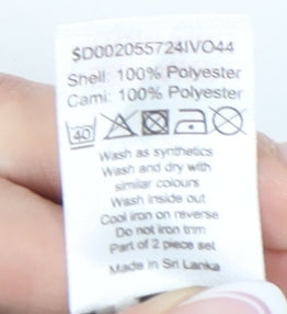 David Emanuel Women's Multicoloured Blouse Size 22