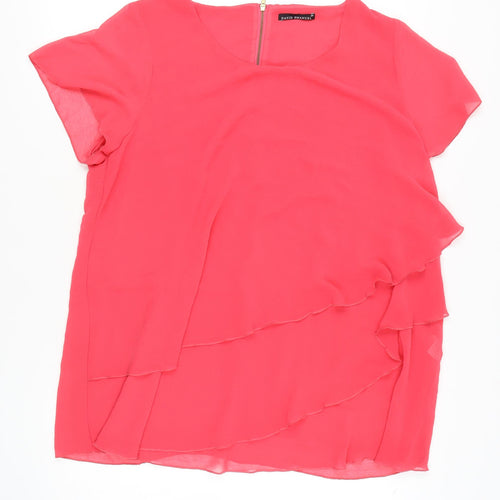 David Emanuel Women's Pink Blouse Size 20