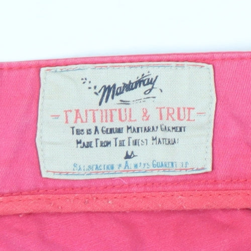 Mantaray Women's Pink Chino Trousers Size 14