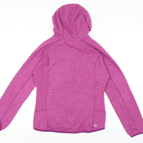 Regatta Women's Pink Full Zip Hoodie, Size 10, Warm & Stylish