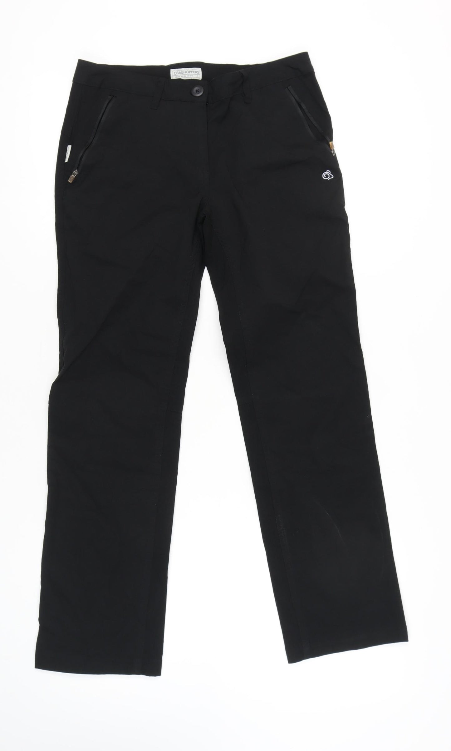 Craghoppers Women's Black Straight Trousers Size 10