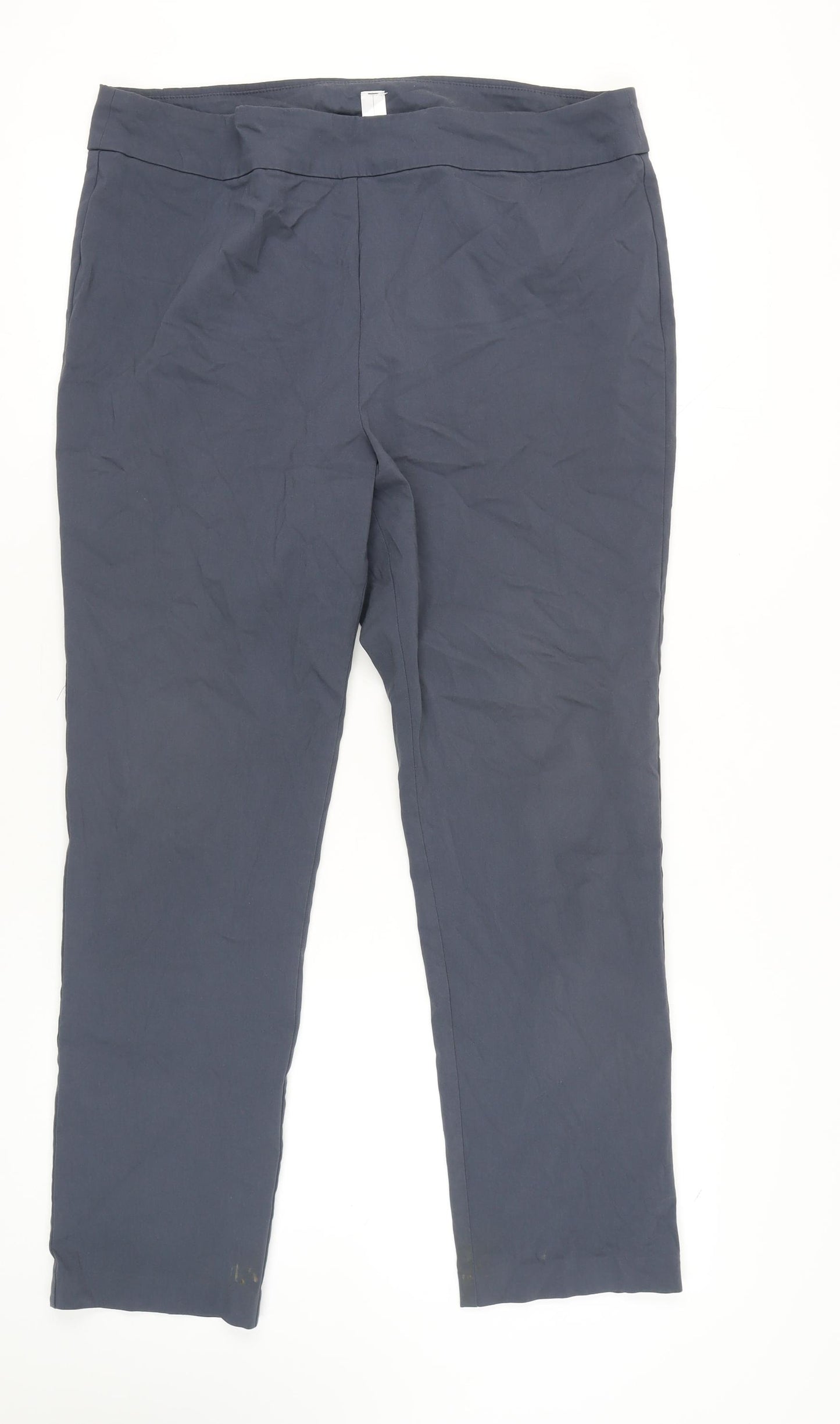 Marla Wynne Women's Blue Plus Size 22 Trousers