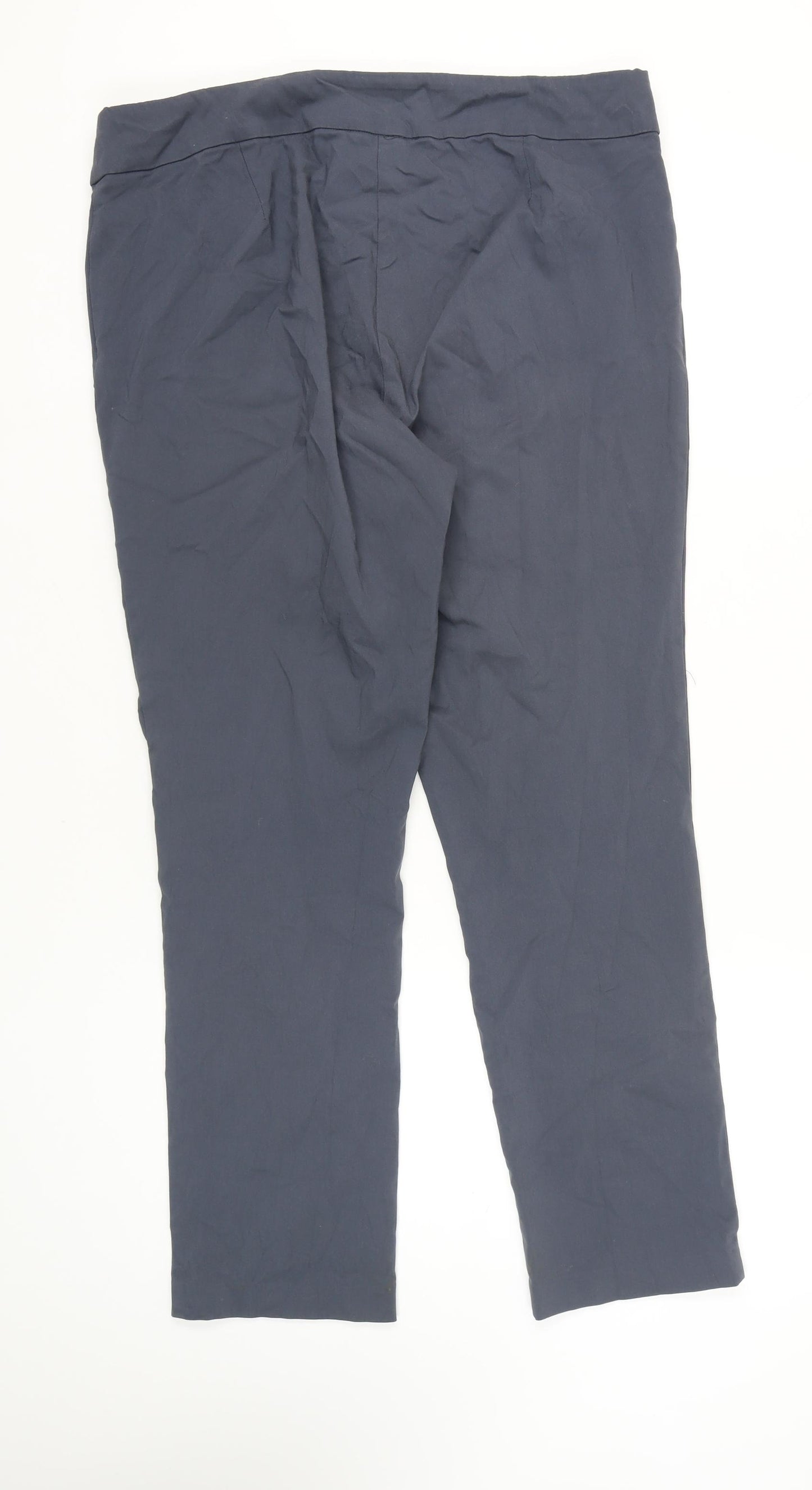 Marla Wynne Women's Blue Plus Size 22 Trousers