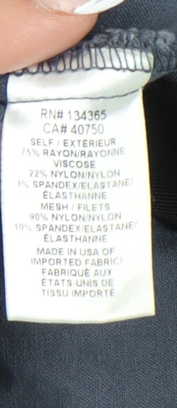 Marla Wynne Women's Blue Plus Size 22 Trousers