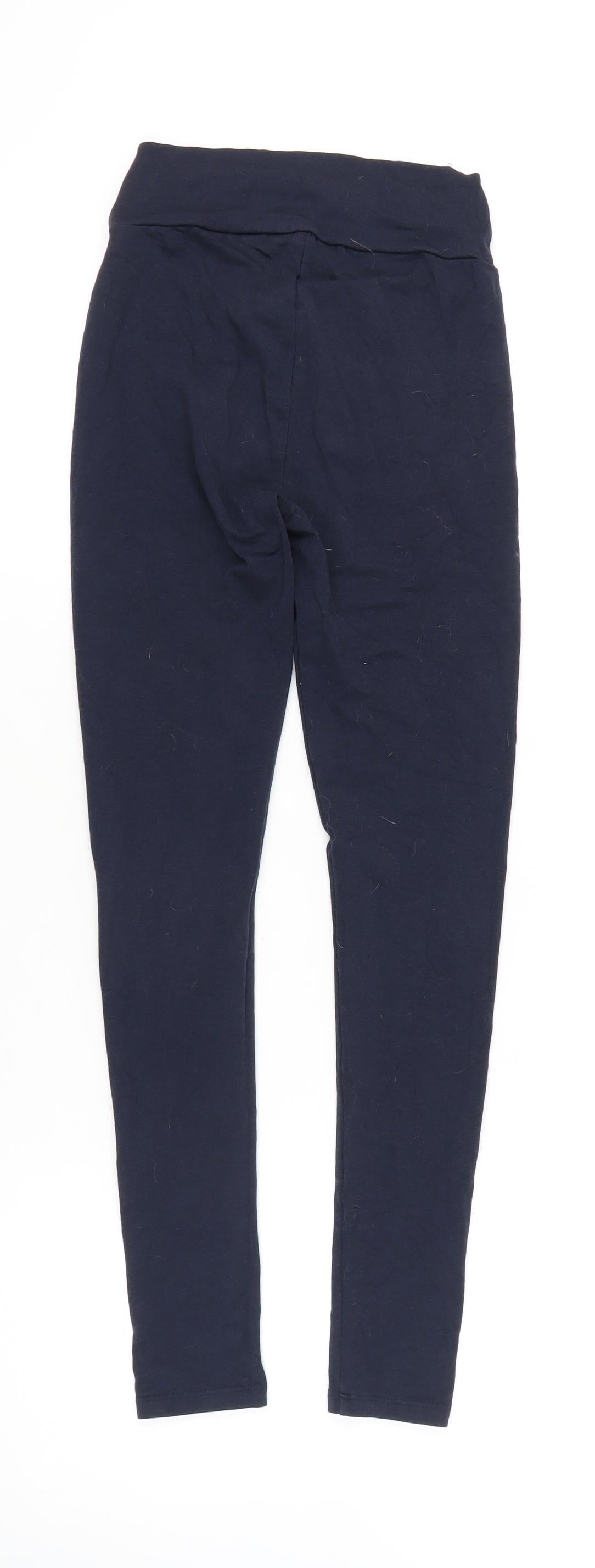 FatFace Women's Blue Ankle Leggings Size 6 Casual