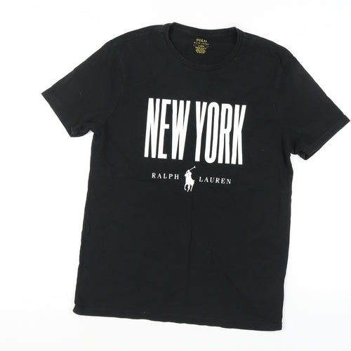Ralph Lauren Black Short Sleeve Men's T-Shirt M