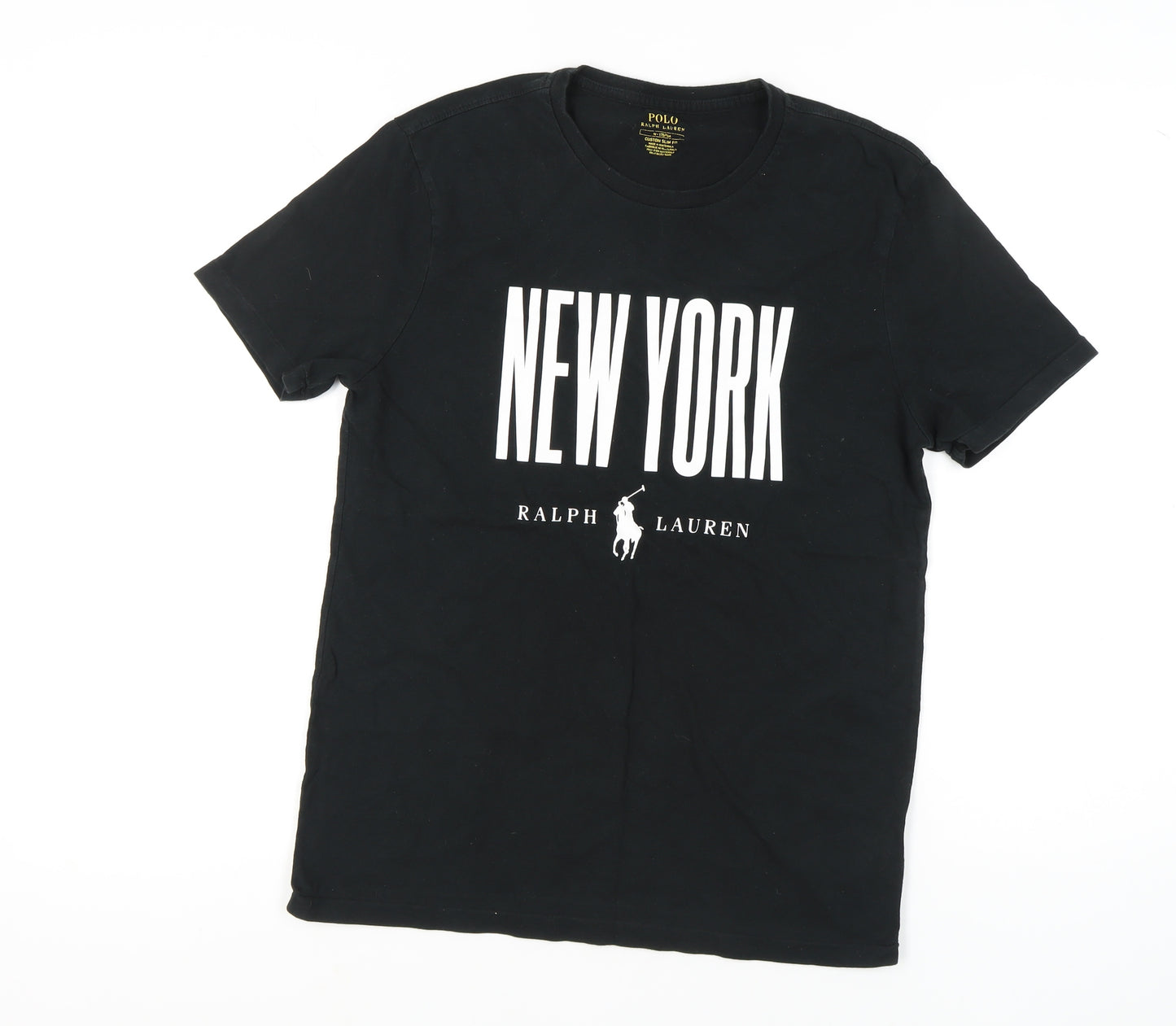 Ralph Lauren Black Short Sleeve Men's T-Shirt M