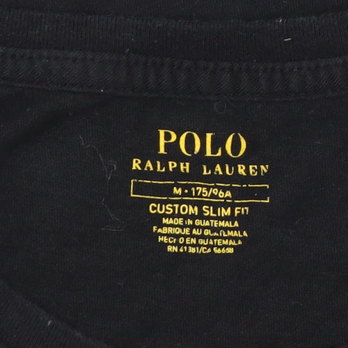 Ralph Lauren Black Short Sleeve Men's T-Shirt M