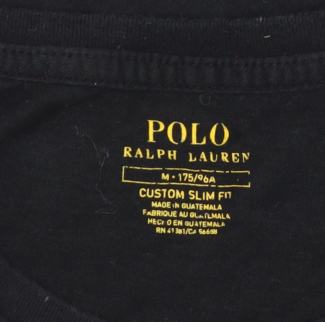 Ralph Lauren Black Short Sleeve Men's T-Shirt M