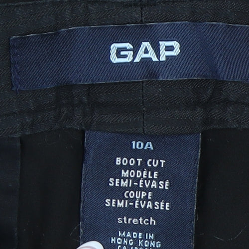 GAP Women's Black Bootcut Trousers Size 10
