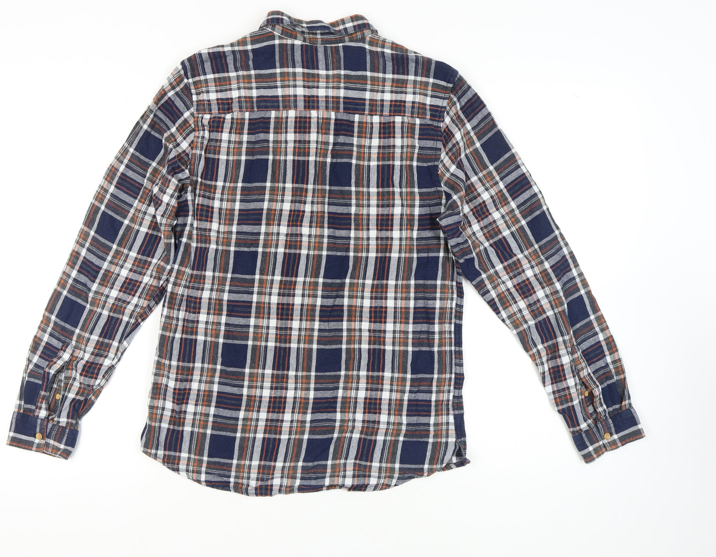 M&Co Men's Multicoloured Plaid Shirt Small