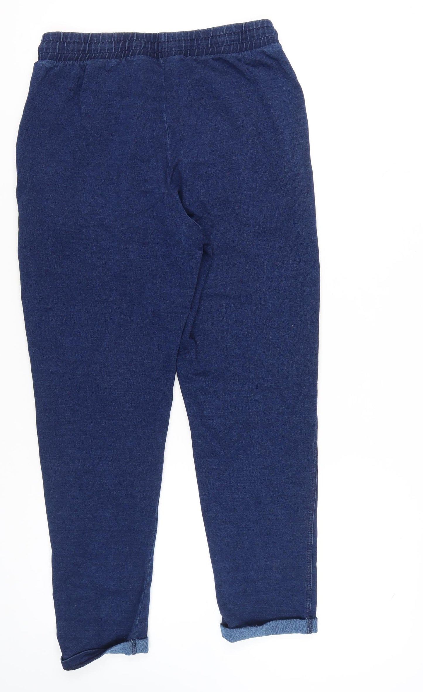 Marks and Spencer Women's Blue Jogger Trousers Size 12