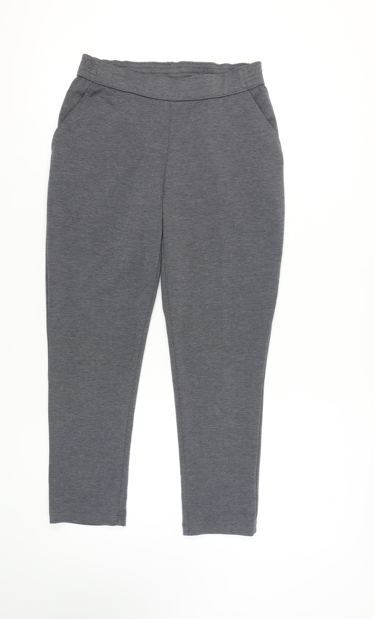 Bonmarché Women's Grey Jogger Trousers Size 10