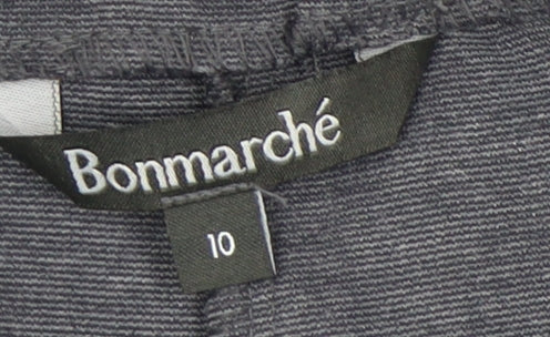 Bonmarché Women's Grey Jogger Trousers Size 10