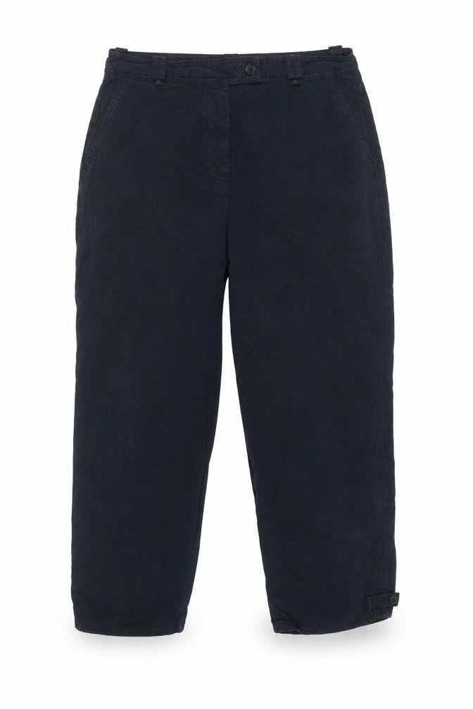 Front view of Talbots Women's Black Cotton Trousers, size 10