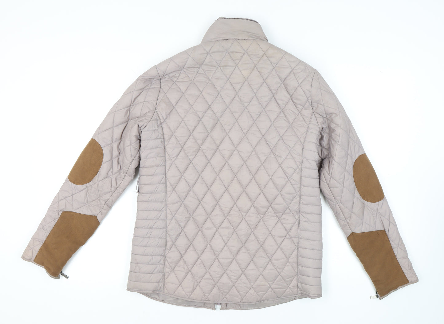 Søs Jensen Women's Beige Quilted Jacket L