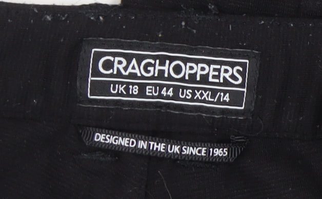 Craghoppers Women's Black Trousers Size 18