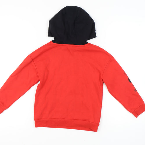 Mario Kart Boys Red Pullover Hoodie 7-8 Years