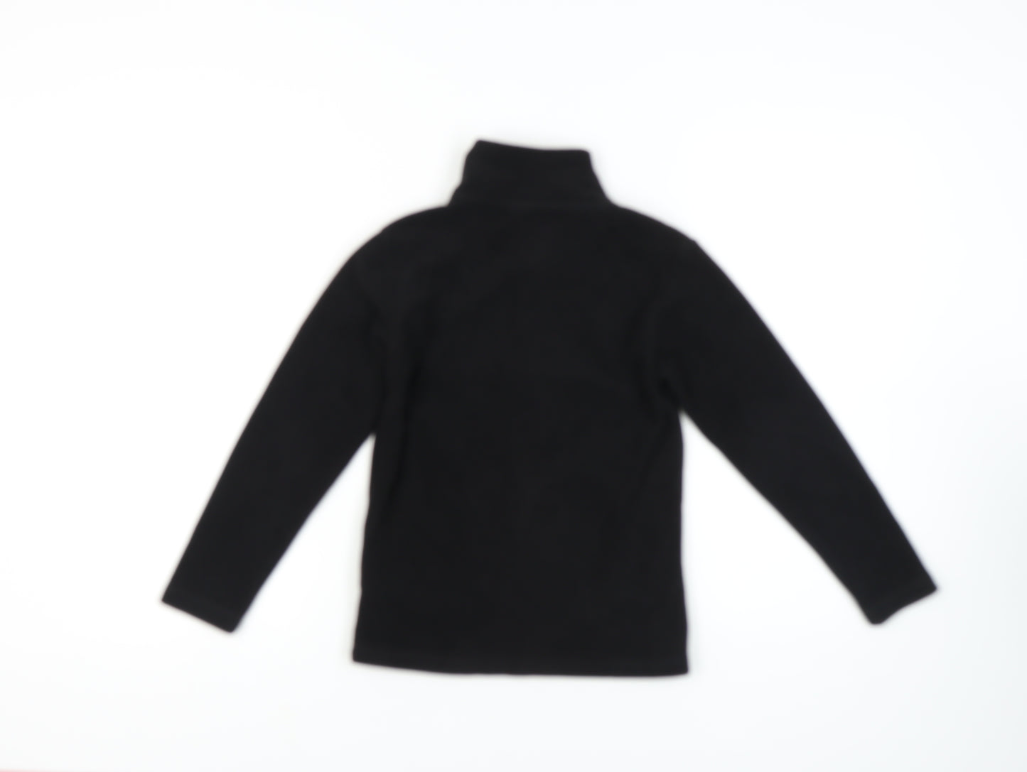 Gelert Boys' Black Fleece Jacket, Size 9-10, Full Zip Casual