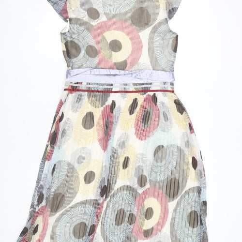 Fever Women's Multicoloured Wrap Dress Size 10