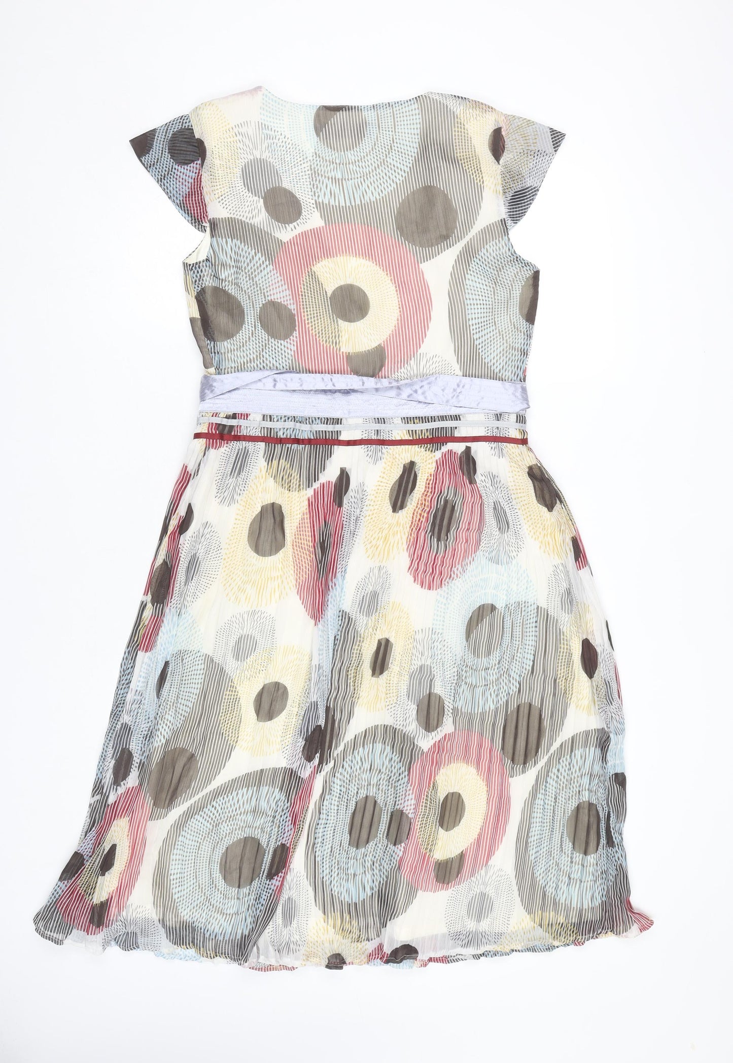 Fever Women's Multicoloured Wrap Dress Size 10