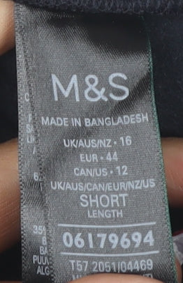 Marks and Spencer Women's Black Leggings Size 16