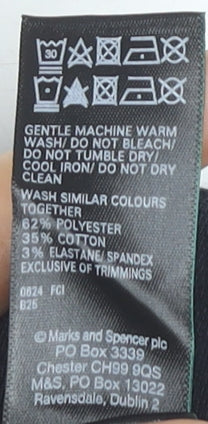 Marks and Spencer Women's Black Leggings Size 16