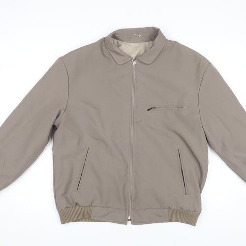 Dunn & Co Men's Beige Basic Jacket, Size 40