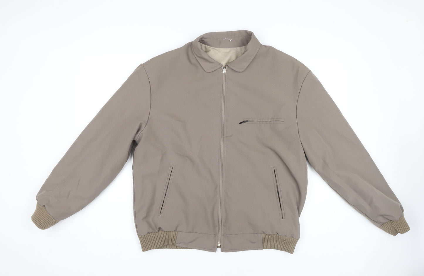 Dunn & Co Men's Beige Basic Jacket, Size 40