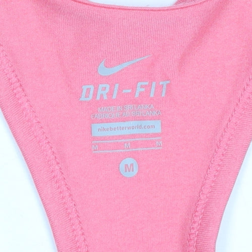 Nike Women's Pink Dri-FIT Tank Top, Size M, Activewear