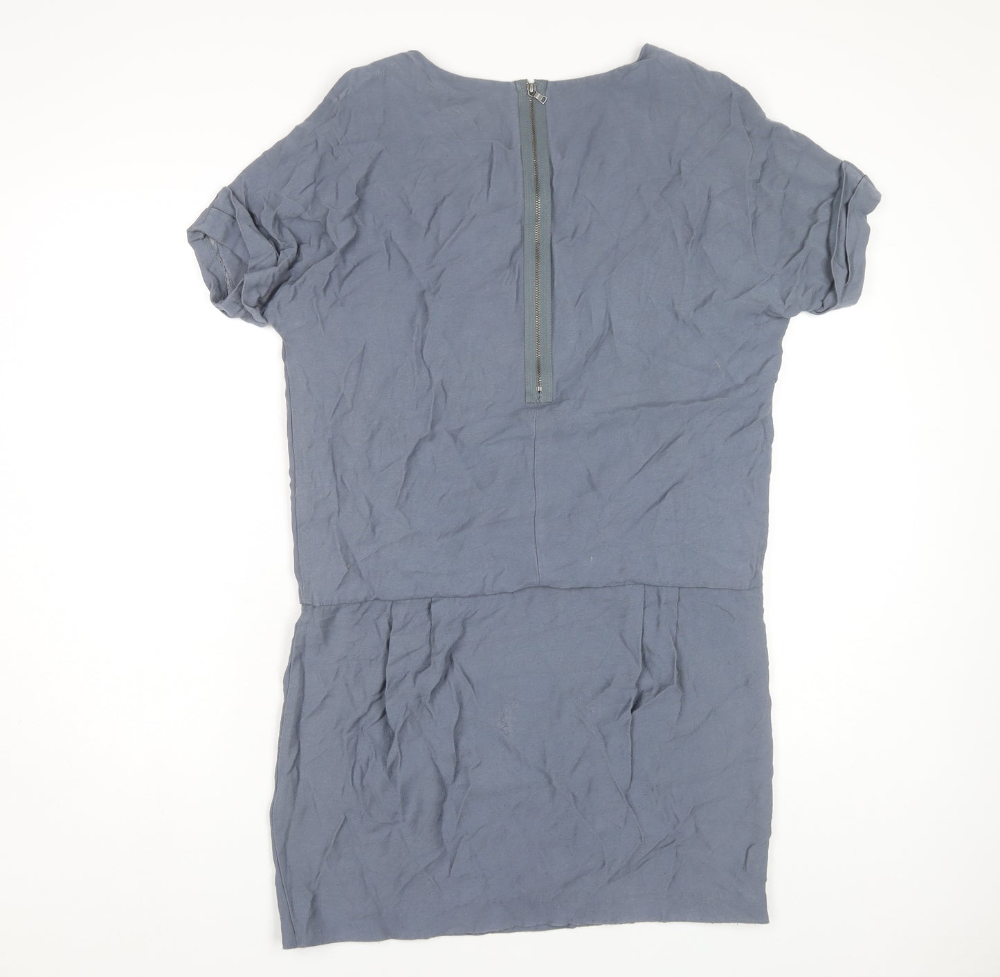 Gap Women's Blue Dress S Short Sleeve Woven